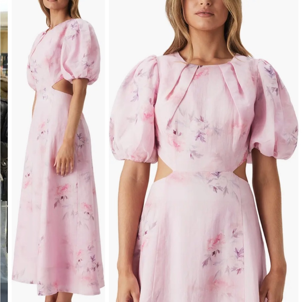 Bardot Malina Floral Midi Dress